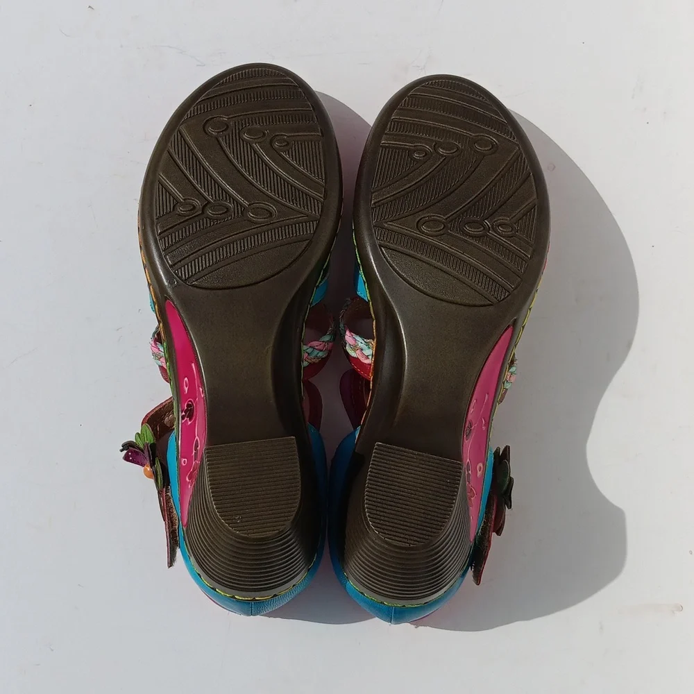 Colorful Women's Heels Size38 - Picture 6 of 7